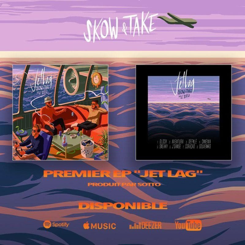 Le premier EP «JET LAG» de Skow & Take vient de sortir