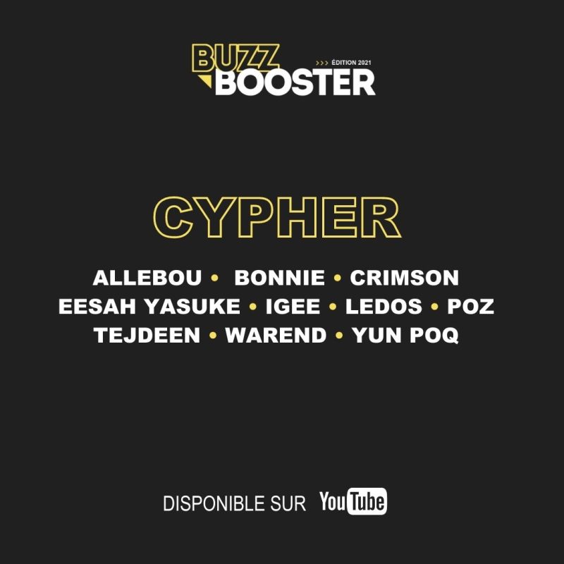 Le Cypher Buzz Booster 2021 est dispo!